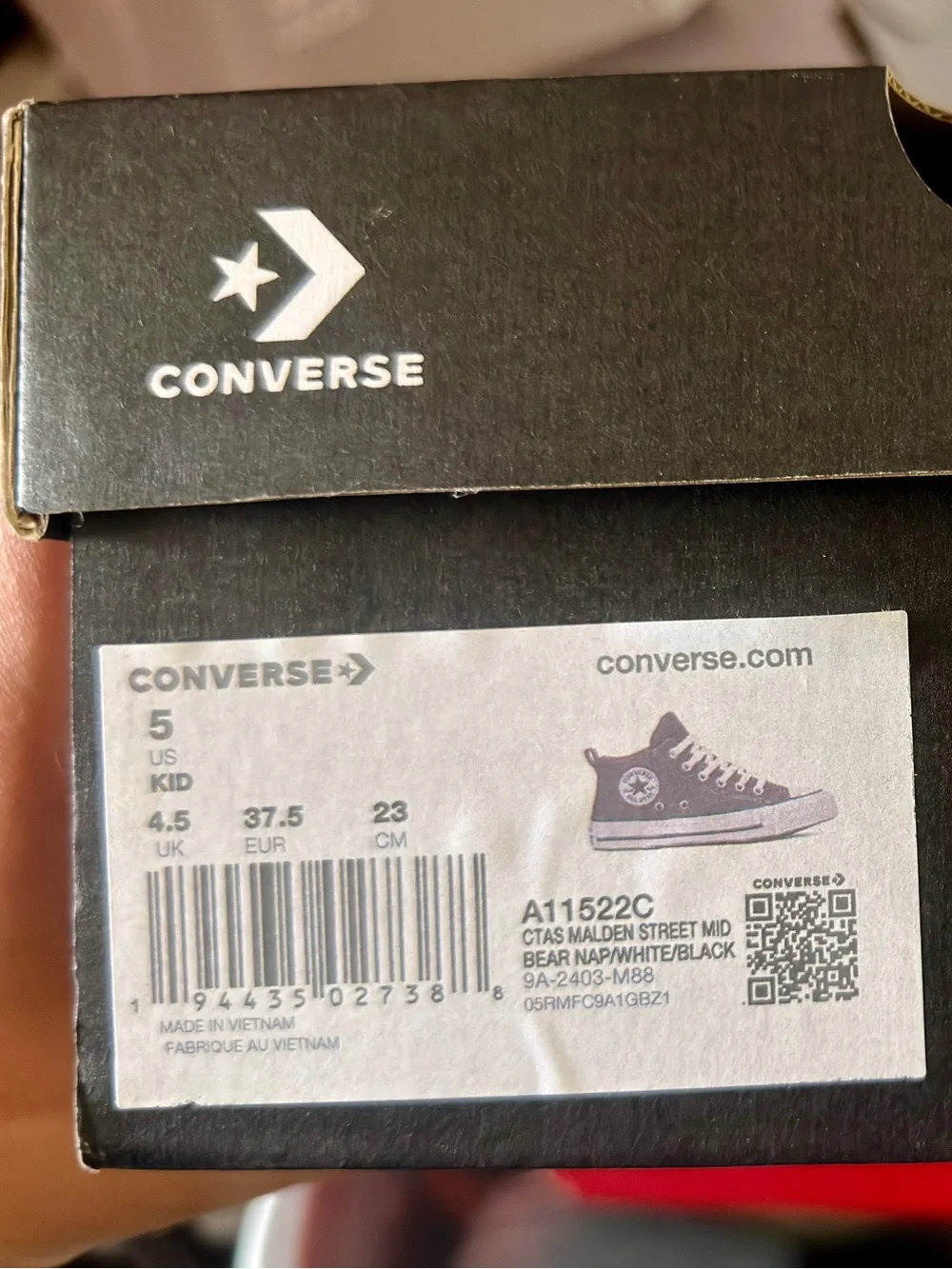 Converse All Star Low Top Sneakers - Brown with White Sole